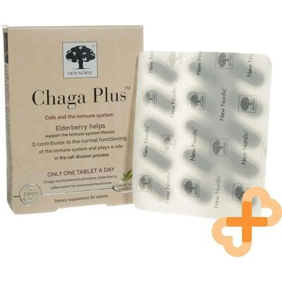 New Nordic Chaga Plus - Kosttilskudd New Nordic Chaga Plus - Kosttilskudd
