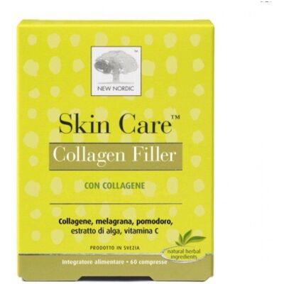 New Nordic Rimpolpante al Collagene - Cura della Pelle, 60 Compresse New Nordic Rimpolpante al Collagene - Cura della Pelle, 60 Compresse
