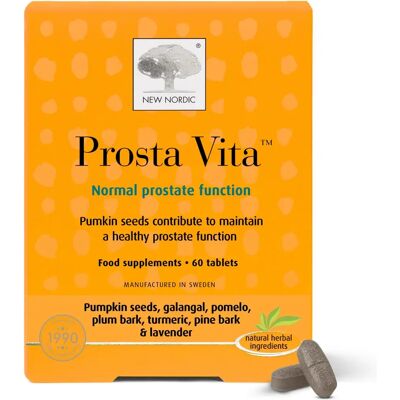 New Nordic Prosta Vital - Pumpkin Seed & Herbal Men’s Health - 60 Tablets New Nordic Prosta Vital - Pumpkin Seed & Herbal Men’s Health - 60 Tablets