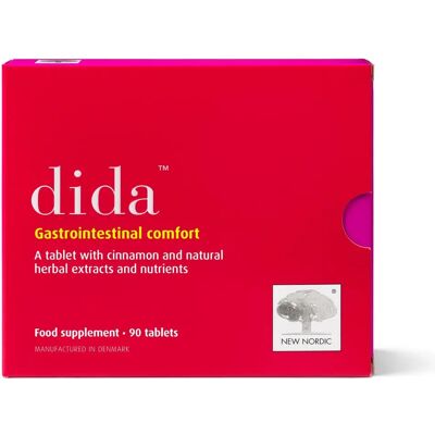 New Nordic Dida Cinnamon Herbal Digestive Support - 90 Tablets New Nordic Dida Cinnamon Herbal Digestive Support - 90 Tablets