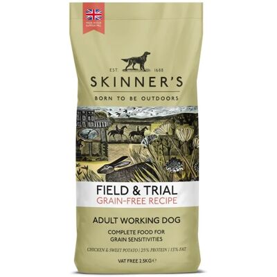 Skinner's Grain-Free Chicken & Sweet Potato Dog Food - 2.5kg Skinner's Grain-Free Chicken & Sweet Potato Dog Food - 2.5kg