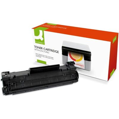 Q-Connect - CB435A - Black - LaserJet - Toner Cartridge Q-Connect - CB435A - Black - LaserJet - Toner Cartridge