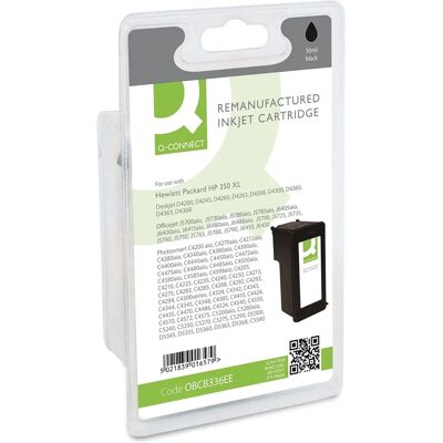 Q-Connect - HP 350XL CB336EE - Black - Inkjet Cartridge Q-Connect - HP 350XL CB336EE - Black - Inkjet Cartridge