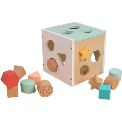 Owl & Fox Wooden Shape Sorter - Shape Sorter Owl & Fox Wooden Shape Sorter - Shape Sorter
