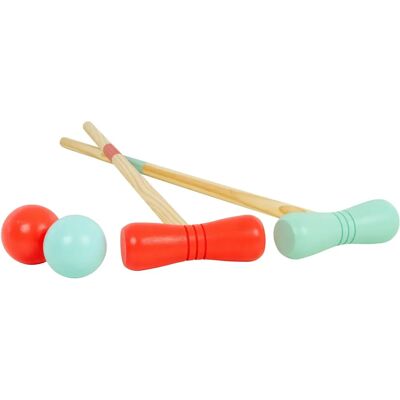 Mookie TP Wooden Croquet Set - Outdoor Garden Game for Kids 3+ Mookie TP Wooden Croquet Set - Outdoor Garden Game for Kids 3+