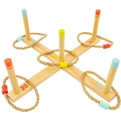 TP Toys TP Jeu de Lancer d'Anneaux en Bois - Jeu TP Toys TP Jeu de Lancer d'Anneaux en Bois - Jeu