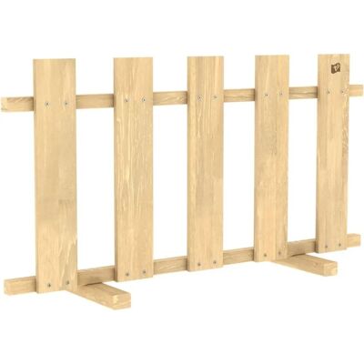 Barrière de sécurité en bois TP TOYS - 100x25x53.5cm - Barrière de jeu pour bébé - Publicité Barrière de sécurité en bois TP TOYS - 100x25x53.5cm - Barrière de jeu pour bébé - Publicité