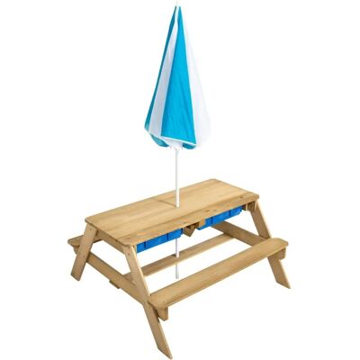 TP TOYS Kindergartengarnitur - Beigefarben - 95x170 cm - Garten Kinder Sitzgruppe TP TOYS Kindergartengarnitur - Beigefarben - 95x170 cm - Garten Kinder Sitzgruppe