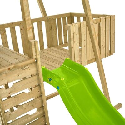 TP Toys - Kingswood - Muro de escalar - Tobogán - Juego exterior TP Toys - Kingswood - Muro de escalar - Tobogán - Juego exterior