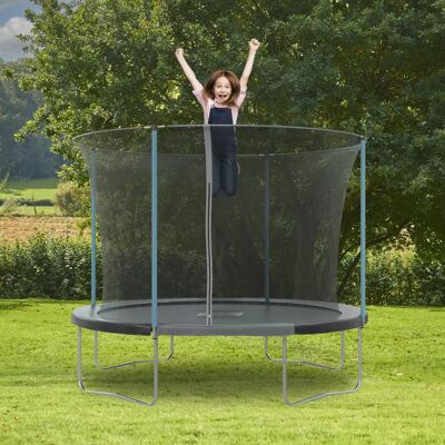 TP Toys TP Up 10 ft Trampoline - Children 6+ Zip-Free Safety Garden Play TP Toys TP Up 10 ft Trampoline - Children 6+ Zip-Free Safety Garden Play