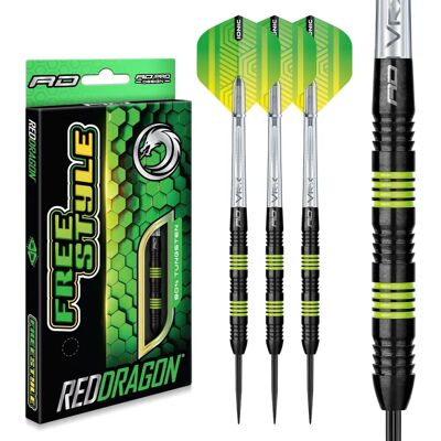 Red Dragon Freestyle Tungsten 90% Steeltip 22 g - Dard - Publicité Red Dragon Freestyle Tungsten 90% Steeltip 22 g - Dard - Publicité