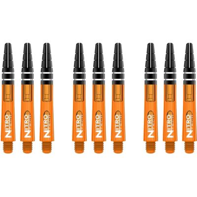 Red Dragon - Nitrotech Short Stems - Laranja - Dardos Red Dragon - Nitrotech Short Stems - Laranja - Dardos