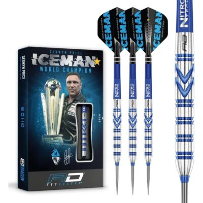 Red Dragon Gerwyn Price Tungsten 90% Steeltip 26 g - Fléchettes - Publicité Red Dragon Gerwyn Price Tungsten 90% Steeltip 26 g - Fléchettes - Publicité