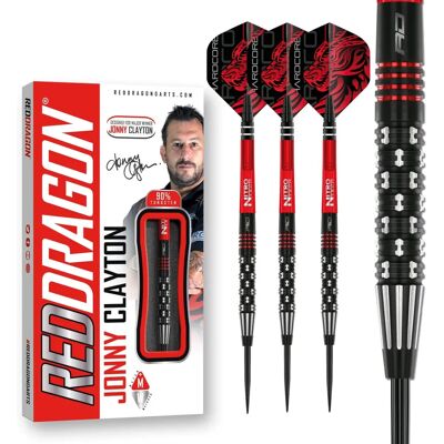 Red Dragon Jonny Clayton Premier League Edition -22g Tungsten Darts Set Red Dragon Jonny Clayton Premier League Edition -22g Tungsten Darts Set