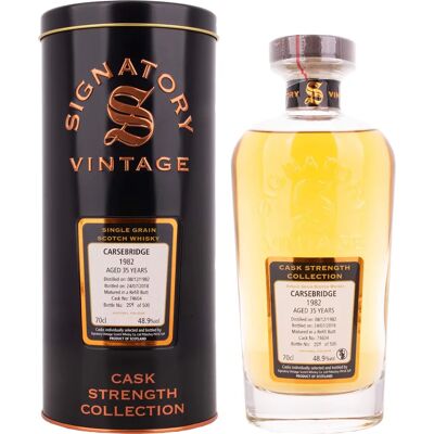 Signatory Vintage Cask Strength 1982 - Schotse Whisky Signatory Vintage Cask Strength 1982 - Schotse Whisky