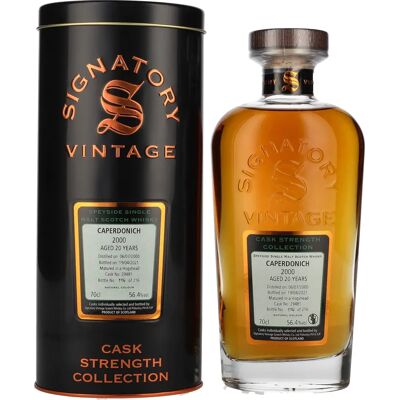 Signatory Vintage Cask Strength Schotse Whisky - 20 Jaar Signatory Vintage Cask Strength Schotse Whisky - 20 Jaar