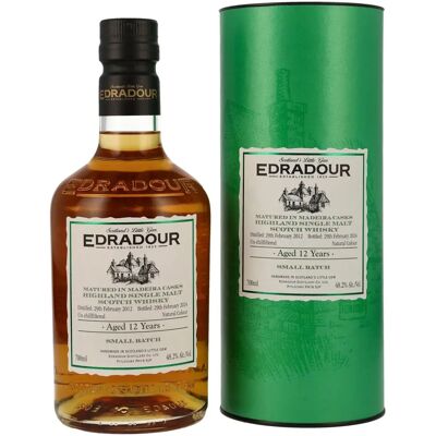 Edradour 12 Jaar Oude Madeira Vaten Highland Single Malt - Whisky Edradour 12 Jaar Oude Madeira Vaten Highland Single Malt - Whisky