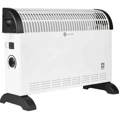 Pifco 2kw White Home/office Convector Heater - Heater Pifco 2kw White Home/office Convector Heater - Heater