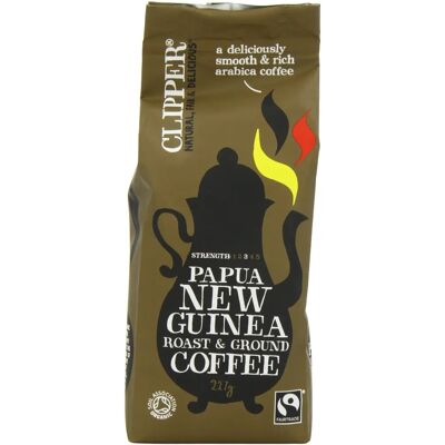 Clipper Organic Papua New Guinea Coffee - 227g - Fairtrade & Organic Clipper Organic Papua New Guinea Coffee - 227g - Fairtrade & Organic