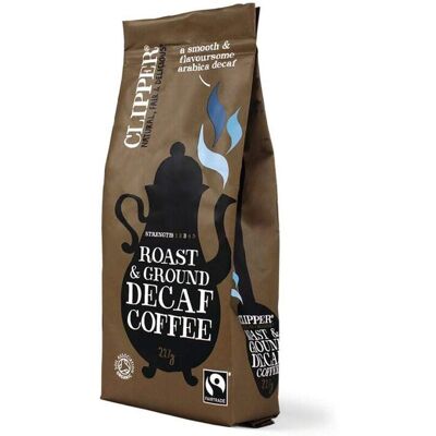 Clipper Organic Decaf Coffee - Roast & Ground - 227g Clipper Organic Decaf Coffee - Roast & Ground - 227g