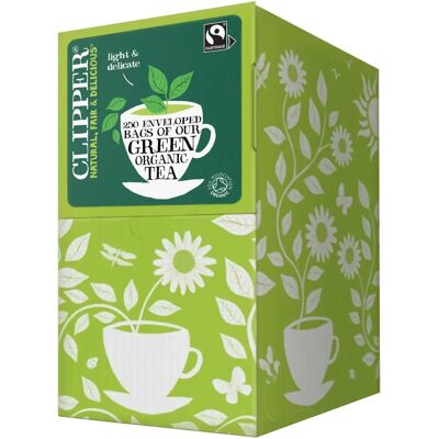Clipper Organic Green Tea Envelopes - Green Tea Clipper Organic Green Tea Envelopes - Green Tea