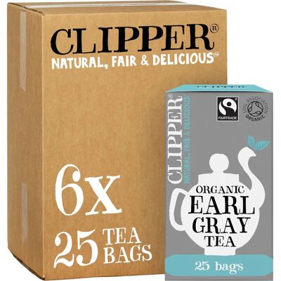 Clipper Earl Grey Organic Bergamot Tea - Tea Clipper Earl Grey Organic Bergamot Tea - Tea