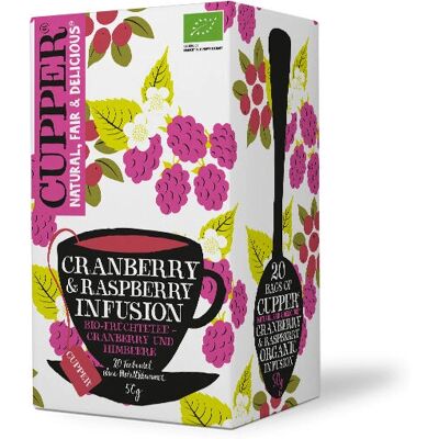 Cupper Infusión de Arándano y Frambuesa (20 uds.) Cupper Infusión de Arándano y Frambuesa (20 uds.)