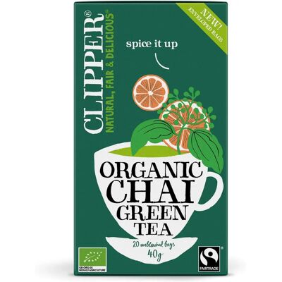 CLIPPER Grønn kanel kardemomme økologisk te CLIPPER Grønn kanel kardemomme økologisk te