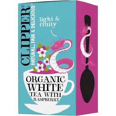 Herbatka biała z malinami BIO - CLIPPER Herbatka biała z malinami BIO - CLIPPER