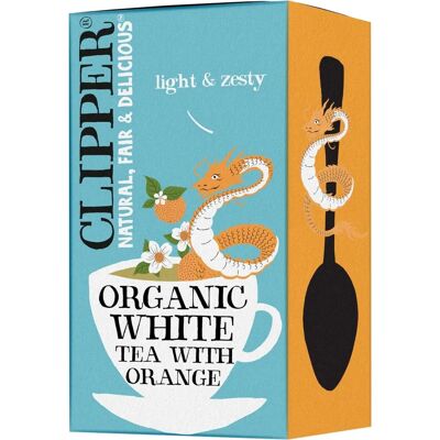 Biały Herbata Pomarańczowa Organiczna Clipper - 20 x 17g Biały Herbata Pomarańczowa Organiczna Clipper - 20 x 17g