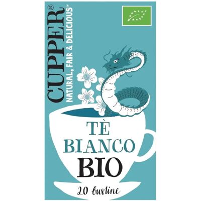 Té Blanco Cupper - Orgánico, Capullos y Hojas Jóvenes, Refrescante Té Blanco Cupper - Orgánico, Capullos y Hojas Jóvenes, Refrescante