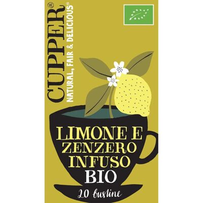 Té de Limón y Jengibre Orgánico - Bolsitas Té de Limón y Jengibre Orgánico - Bolsitas