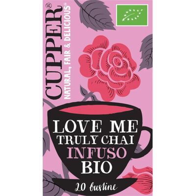 Té Orgánico de Canela, Jengibre y Clavo Cupper Love Me Truly - Infusión Natural Té Orgánico de Canela, Jengibre y Clavo Cupper Love Me Truly - Infusión Natural
