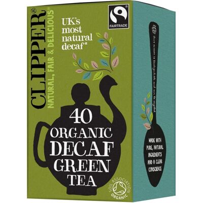 CLIPPER Decaf Green Tea Bags - Tea CLIPPER Decaf Green Tea Bags - Tea