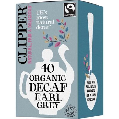 CLIPPER Earl Grey Decaf - Organic & Fair Trade Tea CLIPPER Earl Grey Decaf - Organic & Fair Trade Tea