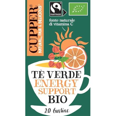 Cupper Té Verde Matcha - Vitamina C, Cítricos - 20 Bolsas Cupper Té Verde Matcha - Vitamina C, Cítricos - 20 Bolsas