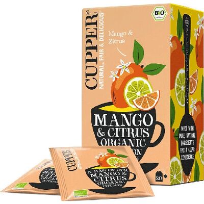 Cupper Mango-Zitrus-Infusion - Teebeutel Cupper Mango-Zitrus-Infusion - Teebeutel