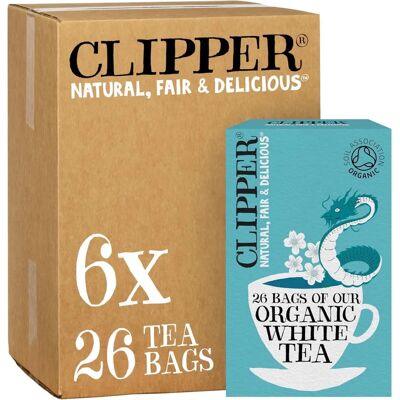 Clipper - Organic White - Pack 156 teabags - tea Clipper - Organic White - Pack 156 teabags - tea