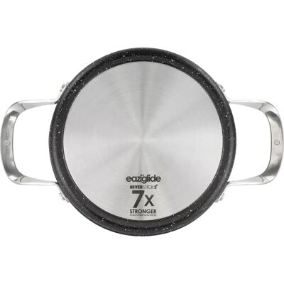 Eaziglide Neverstick2 Aluminium Pot - 3-tier steamer - Night Sky interior - Cookware set Eaziglide Neverstick2 Aluminium Pot - 3-tier steamer - Night Sky interior - Cookware set