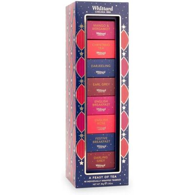 Coffret Cadeau Festin de Thés Whittard of Chelsea - Publicité Coffret Cadeau Festin de Thés Whittard of Chelsea - Publicité