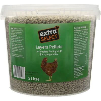 Extra Select - Complete Layers Pellets - 5 Litre - Poultry feed pellets Extra Select - Complete Layers Pellets - 5 Litre - Poultry feed pellets