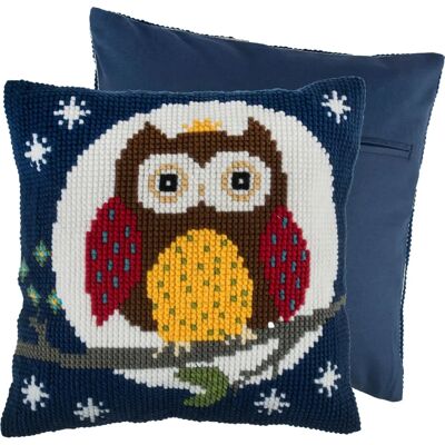 Trimits Night Owl Cross Stitch Kit - Cushion Trimits Night Owl Cross Stitch Kit - Cushion