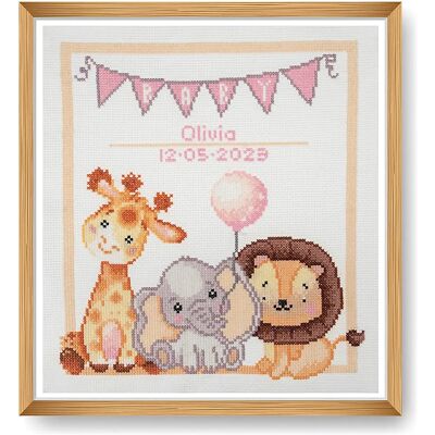 Trimits Baby Cross Stitch Kit - Large Trimits Baby Cross Stitch Kit - Large