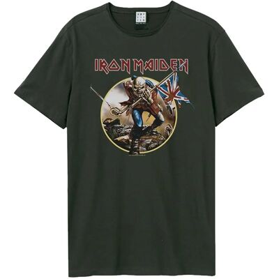 Amplified - Iron Maiden Trooper - Grafitgrå - XS - T-skjorte Amplified - Iron Maiden Trooper - Grafitgrå - XS - T-skjorte