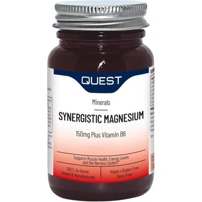 Quest Magnesium B6 - Vitamin - 60 Tablets Quest Magnesium B6 - Vitamin - 60 Tablets