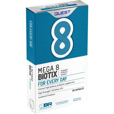 Garmin Quest Mega8Biotix Capsules - Probiotic - 30 Capsules Garmin Quest Mega8Biotix Capsules - Probiotic - 30 Capsules
