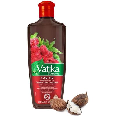 Vatika Rizinus Haaröl - Stärkendes Haaröl - 200ml Vatika Rizinus Haaröl - Stärkendes Haaröl - 200ml