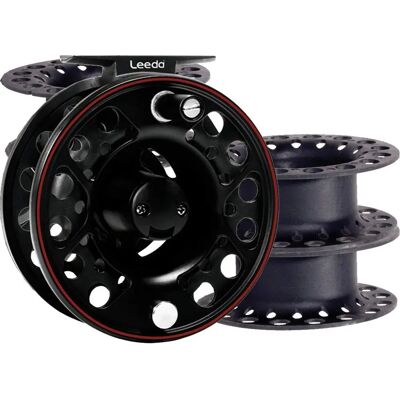 Leeda Model 5/6 - Muškařský naviják s velkým arbor a náhradními cívkami Leeda Model 5/6 - Muškařský naviják s velkým arbor a náhradními cívkami