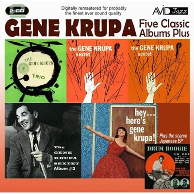 Gene Krupa - Cinco álbumes clásicos más - Álbum de música Gene Krupa - Cinco álbumes clásicos más - Álbum de música