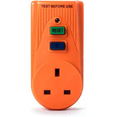 Status - SRCDORX3 - Orange - 13A - RCD socket adapter Status - SRCDORX3 - Orange - 13A - RCD socket adapter